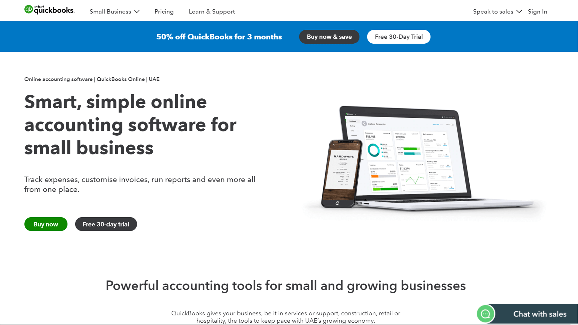 Accounting Software For UAE Quickbooks